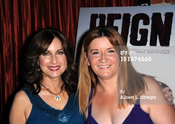 NORTH HOLLYWOOD, CA - SEPTEMBER 07: Director Kimberly Jentzen and producer Peggy Lane arrive for the reception of the LA Shorts Fest Screening Of 'Reign' held at Federal Restaurant and bar on September 7, 2012 in North Hollywood, California. (Photo by Albert L. Ortega/Getty Images)