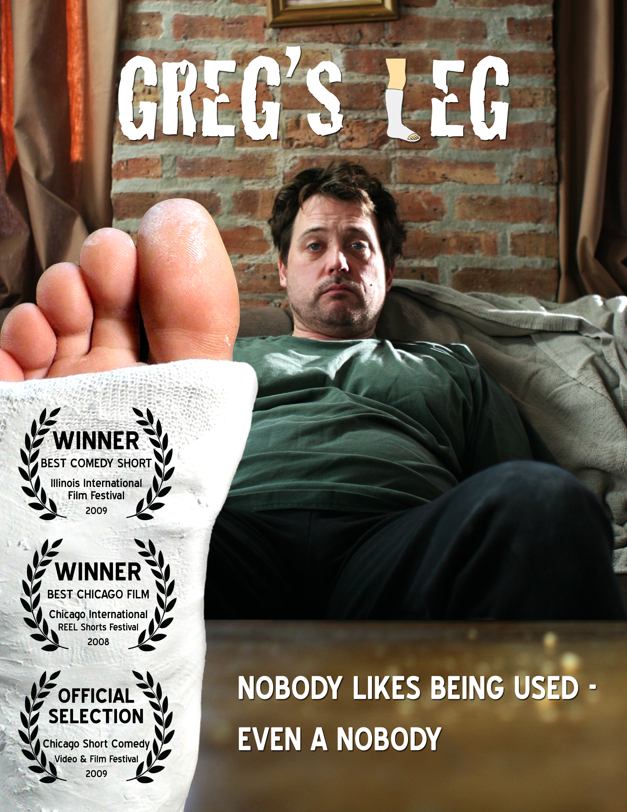Greg's Leg Poster