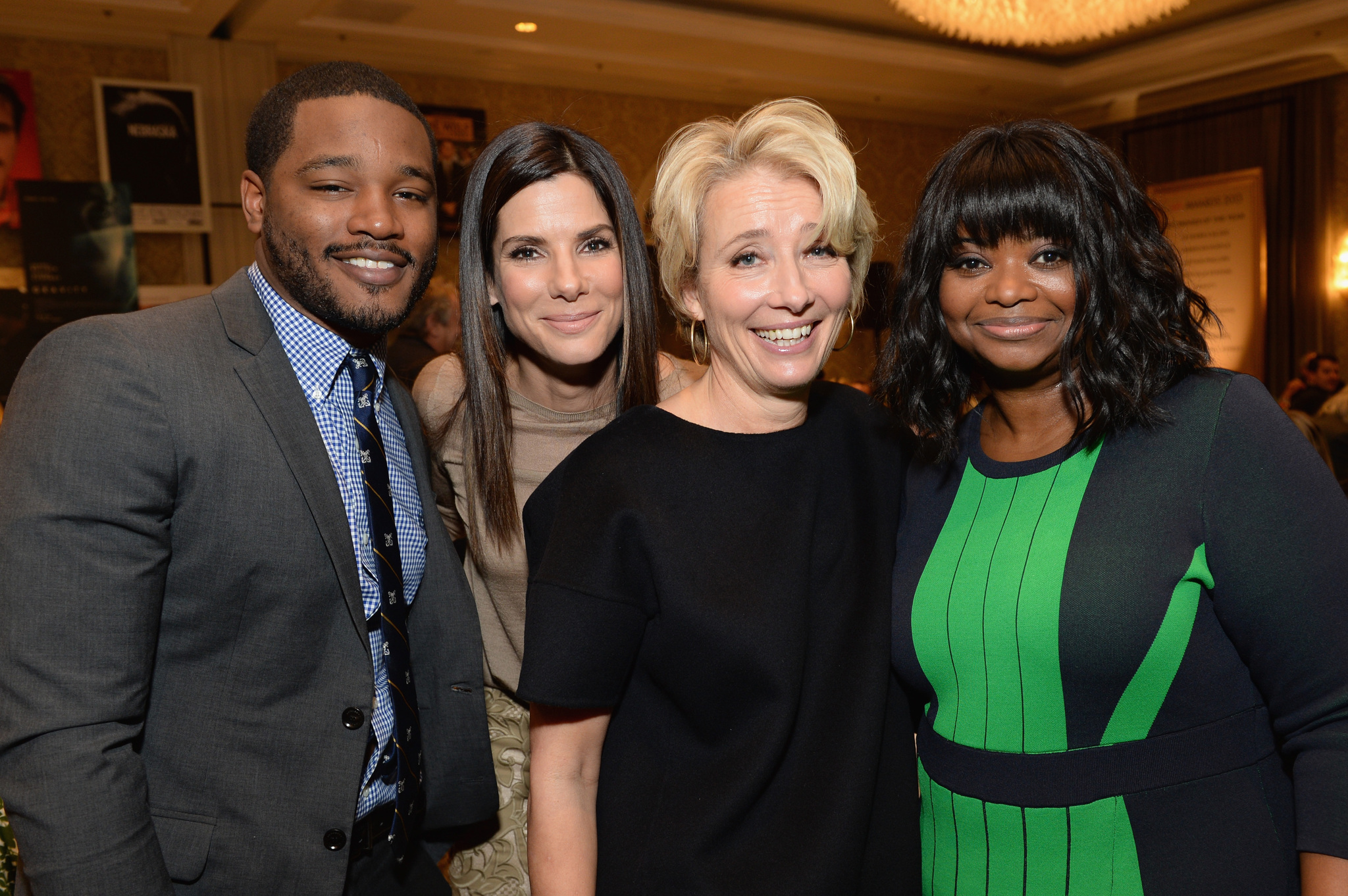 Sandra Bullock, Emma Thompson, Octavia Spencer and Ryan Coogler