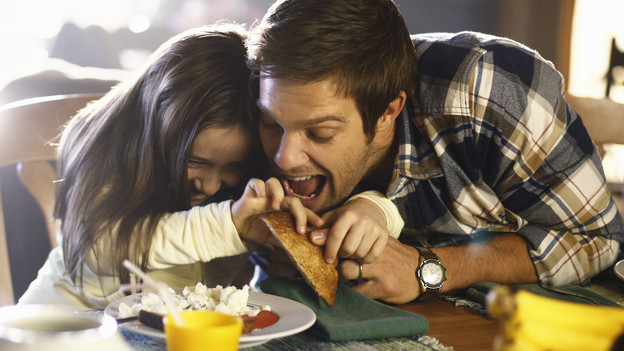 Geoff Stults and Sophia Ewaniuk in Happy Town