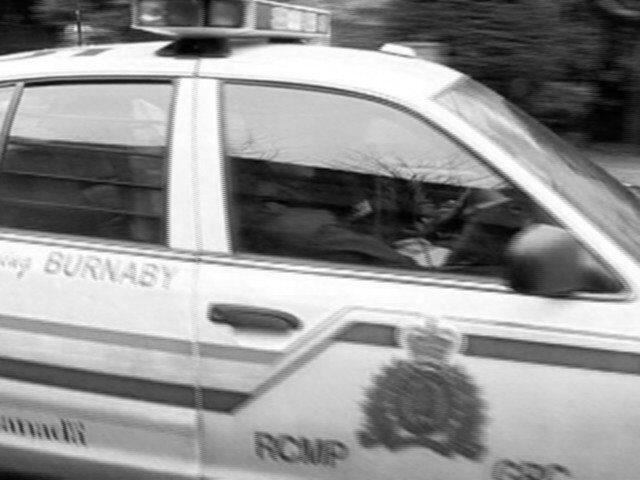 RCMP Constables Weissbock and Conlin blur past the camera into action.