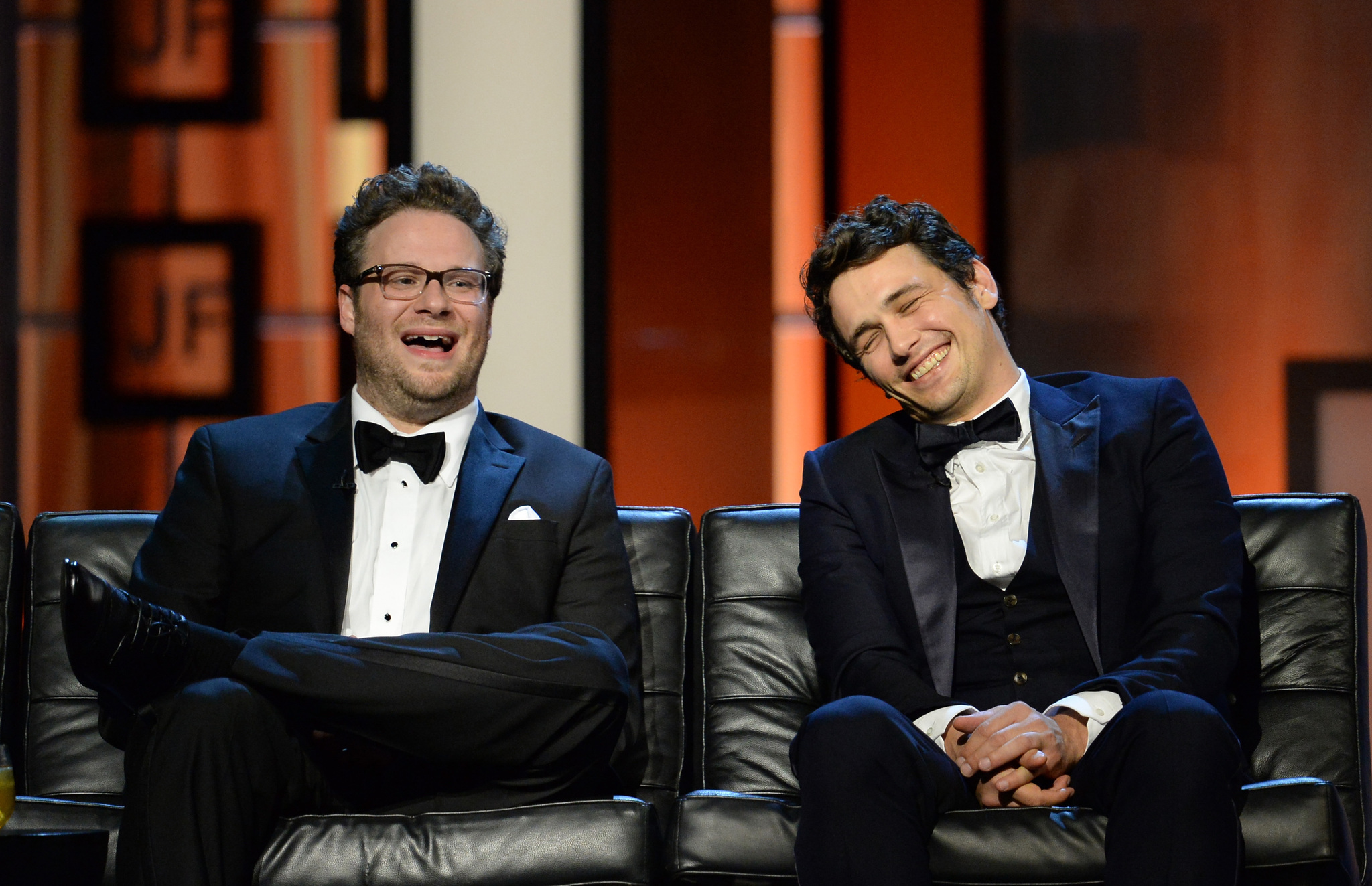 James Franco and Seth Rogen