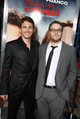 James Franco and Seth Rogen at event of Mari Huanos ekspresas (2008)