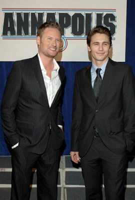 Brian Tyler and James Franco at event of Annapolis (2006)