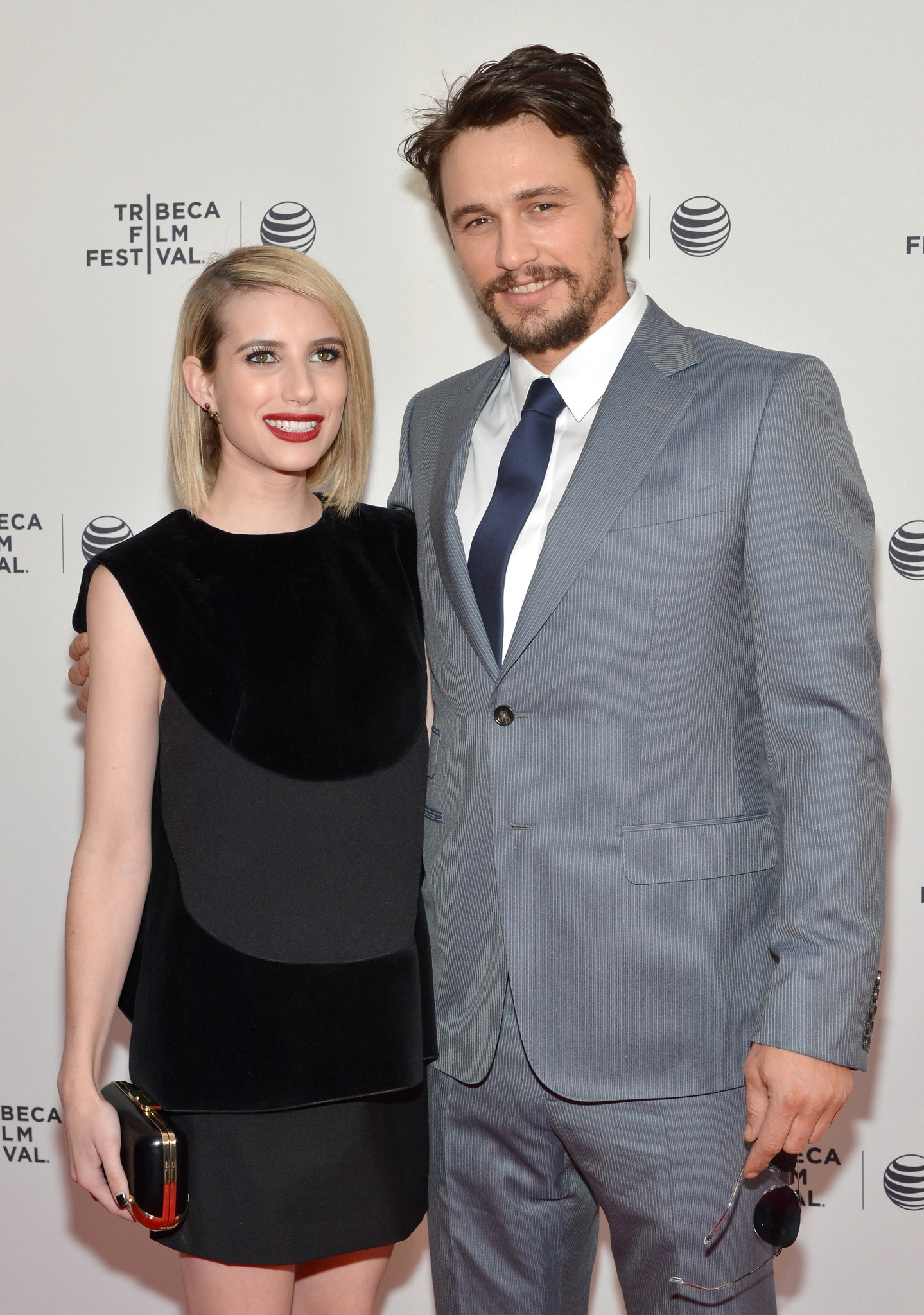 James Franco and Emma Roberts