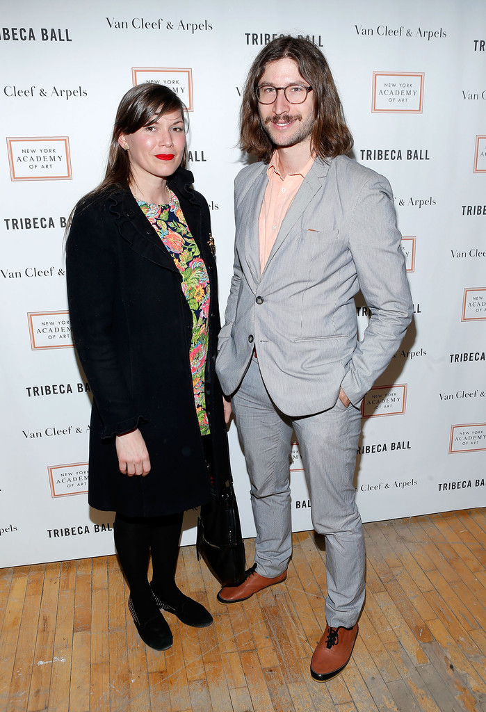 Andrew Gori and Ambre Kelly at the Tribeca Ball.