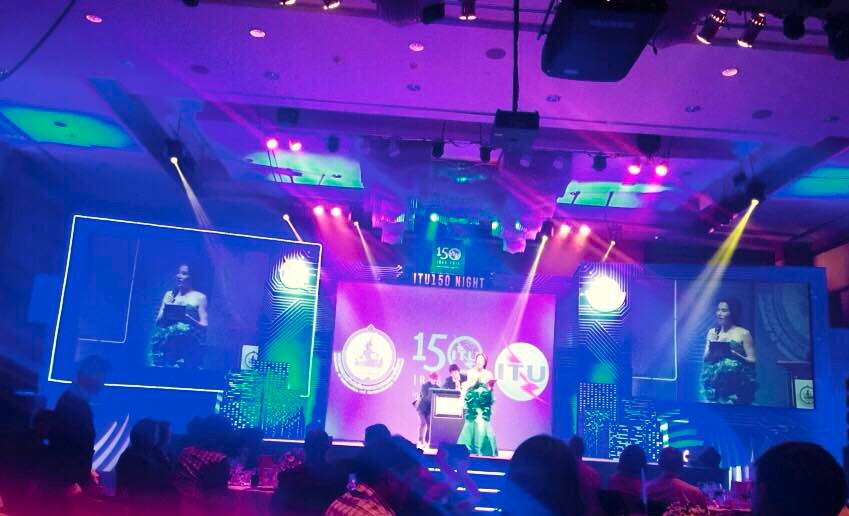 International Telegraph Union's 150th Anniversary Gala Dinner hosted by Ms. Able Wanamakok