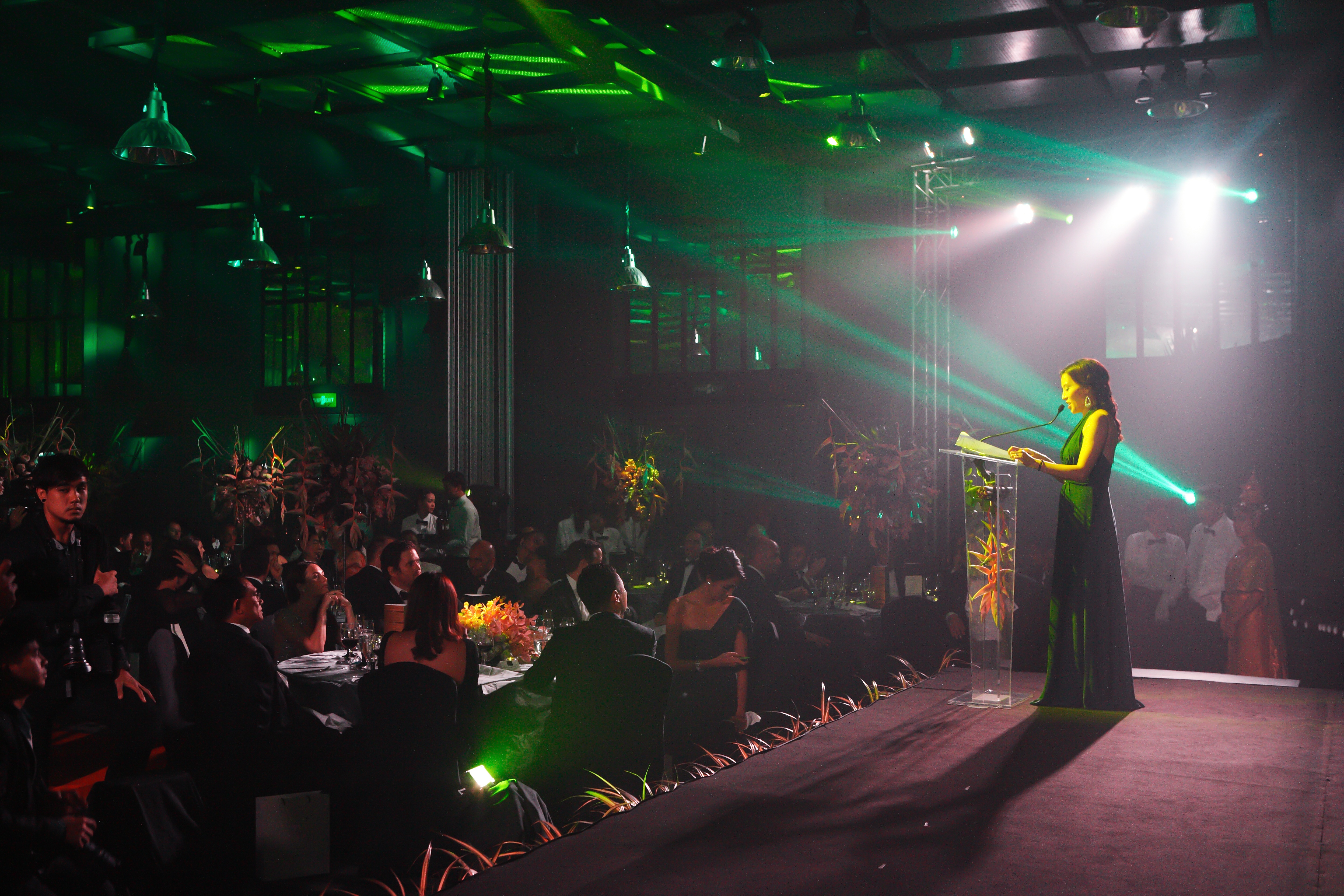 Able hosting the World Luxury Hotel Awards 2013 at Indigo Pearl. VIP present are 57th Miss World Zhang Zilin, TAT Governor Suraphon Svetasreni, and World Luxury Hotel Awards Director Marinique De Wet.