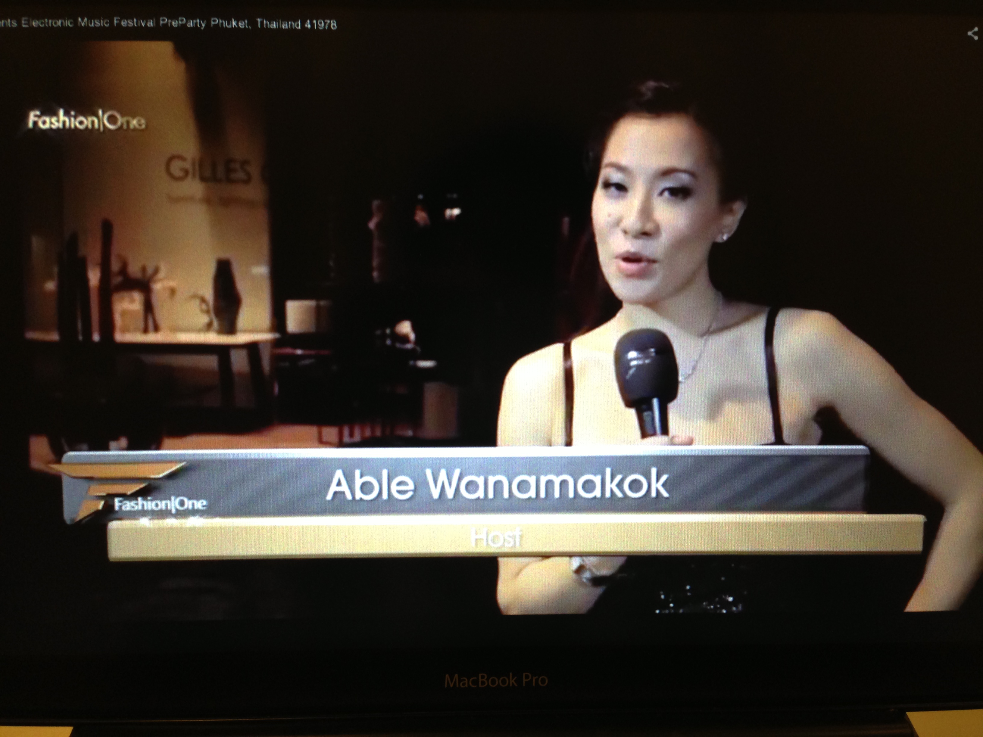 Hosted for Fashion One at a grand event in Sofitel So, Bangkok.