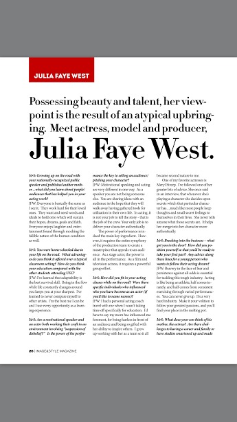 Julia Faye West