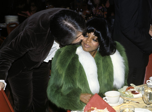 Robert Ellis Silberstein and Diana Ross at the Image Awards