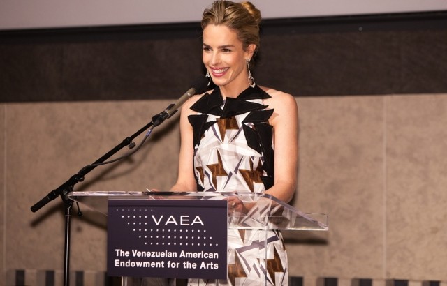 Eglantina Zingg presenting The Venezuelan American Endowment for the Arts (VAEA) Annual Benefit Gala Honoring Sofia Imber