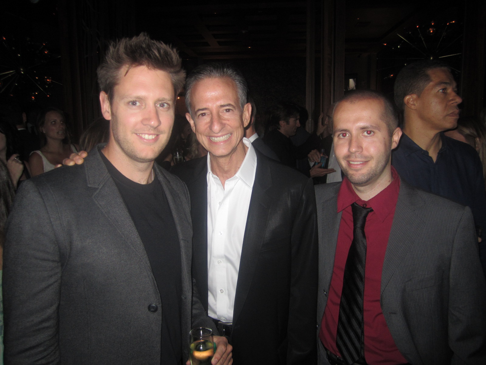 Elysium Premiere - Neill Blomkamp, Bill Block, Alessandro Schiassi