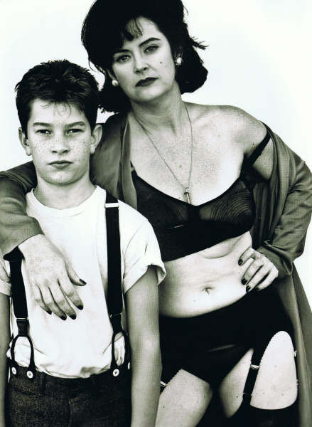 Young Rorschach & his mother, Sylvia Kovachs