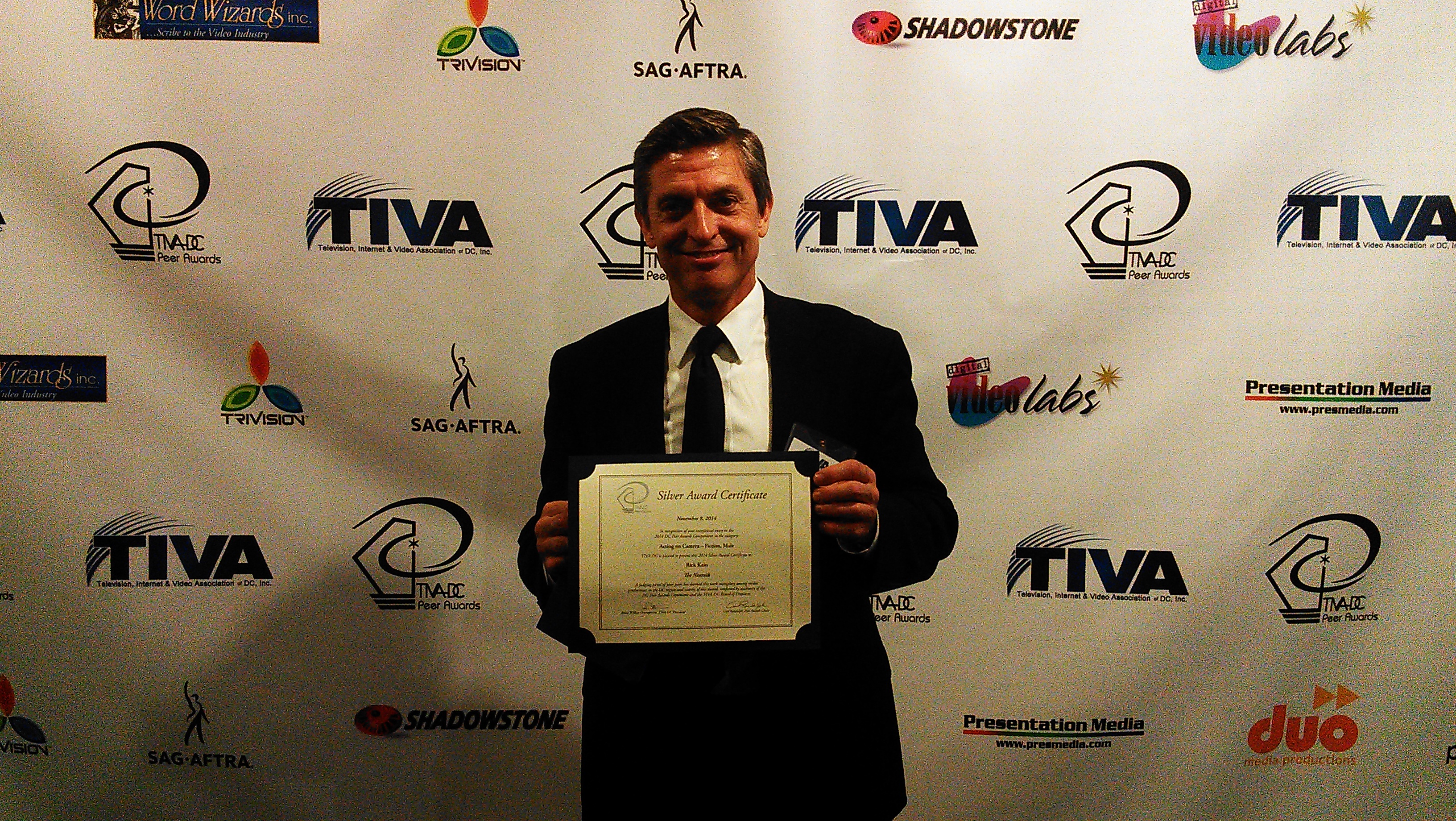 2014 TIVA-DC Peer Awards. Nation Press Club, Washington, DC.