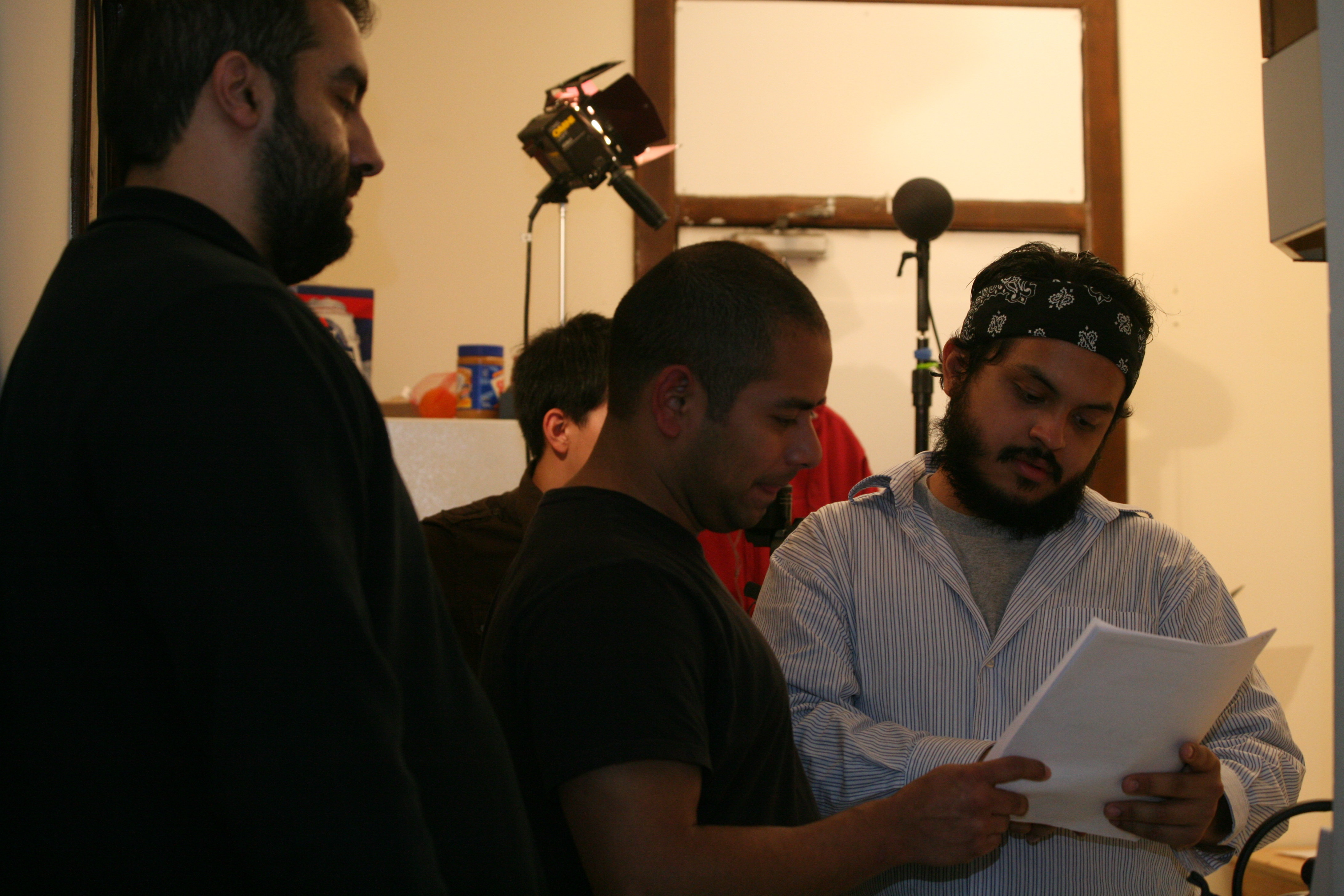 Nelson Carvajal, Rishi Ganju and Marco Reyna in Ad Hominem (2009)