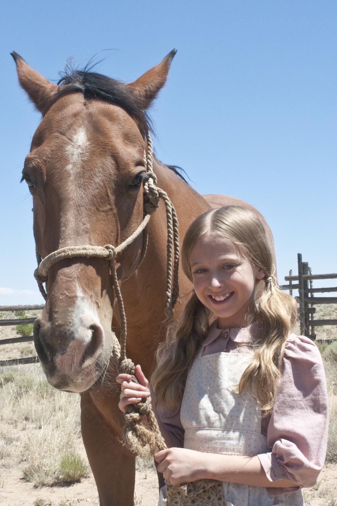 Jaden Roberts on the set of Redemption