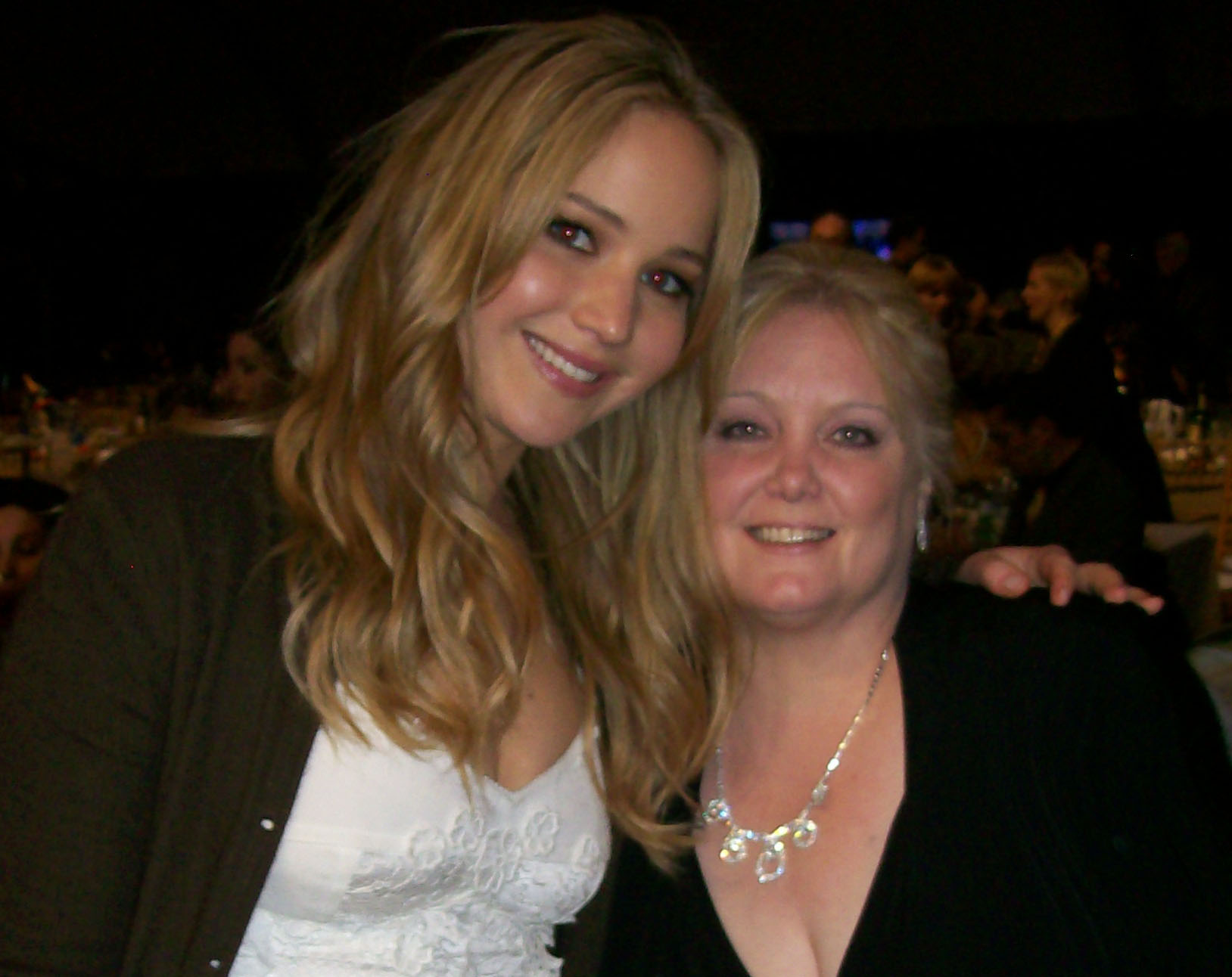 Shelley Waggener and Jennifer Lawrence at the 2011 Spirit Awards