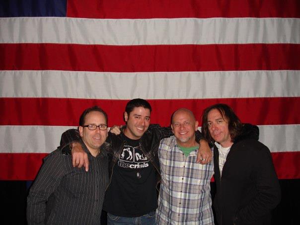 Keith Lyle with (L-R)Slade Ham, Don Barnhart, and Jeff Capri as the member of Don Barnhart's Comedy All Stars. This group did 2 tours entertaining the soldiers in Afghanistan, Europe & the Middle East in 2013