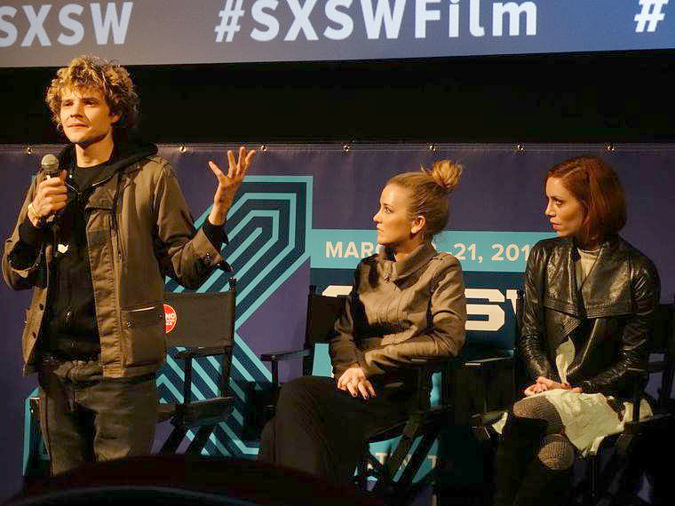 Patrick Kennelly, Bethany Orr and Mary Loveless at event of Excess Flesh, SXSW 2015