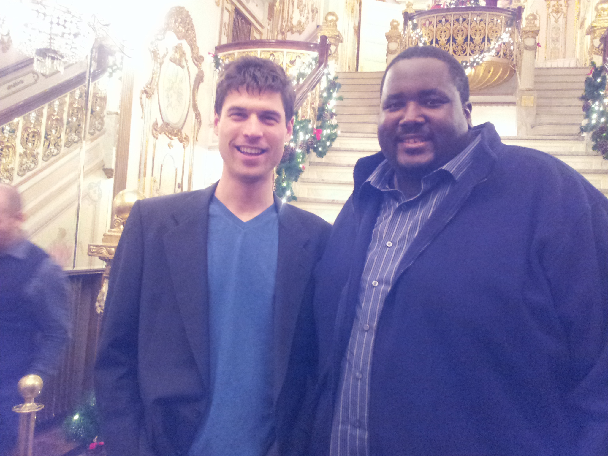 with Quinton Aaron (The Blind Side)at Doonby screening.