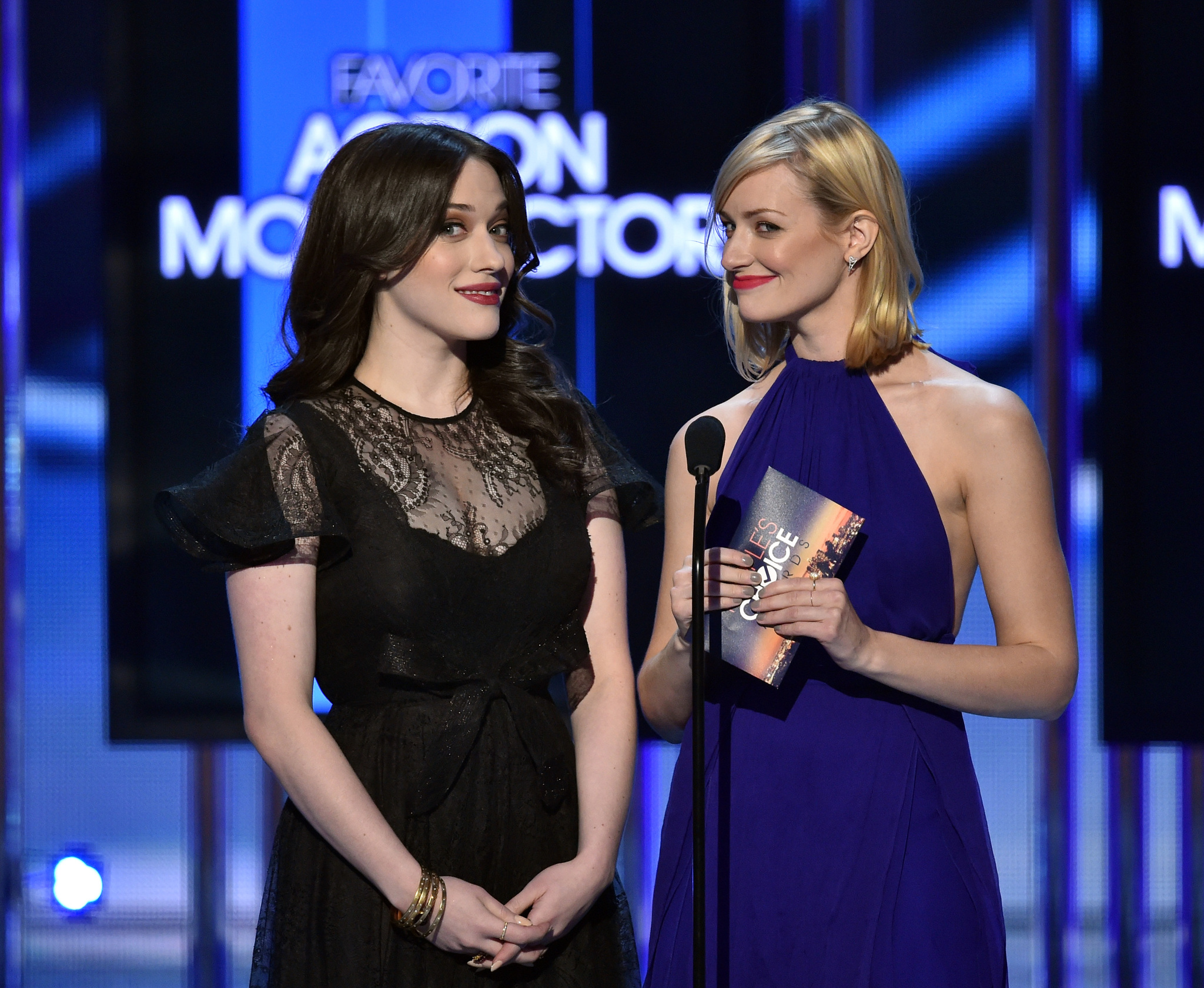 Kat Dennings and Beth Behrs