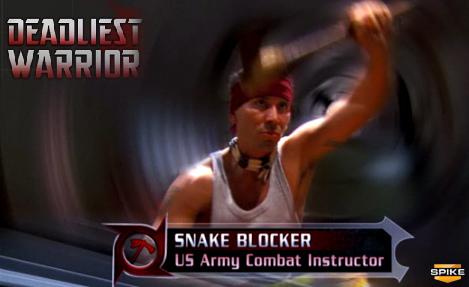 Snake Blocker - Spike TV's Deadliest Warrior Apache versus Gladiator 2008