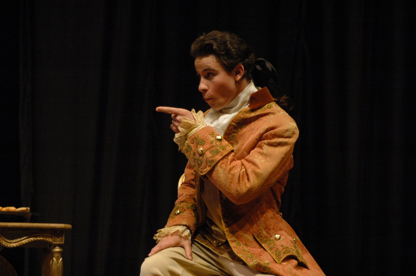 Sean Hudock in 'Amadeus,' Modlin Center for the Arts, VA (2006)