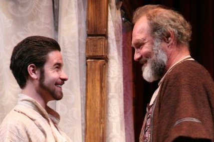 Sean Hudock and Howard Sherman in 'The Lion In Winter' at The Shakespeare Theatre of New Jersey (2010)