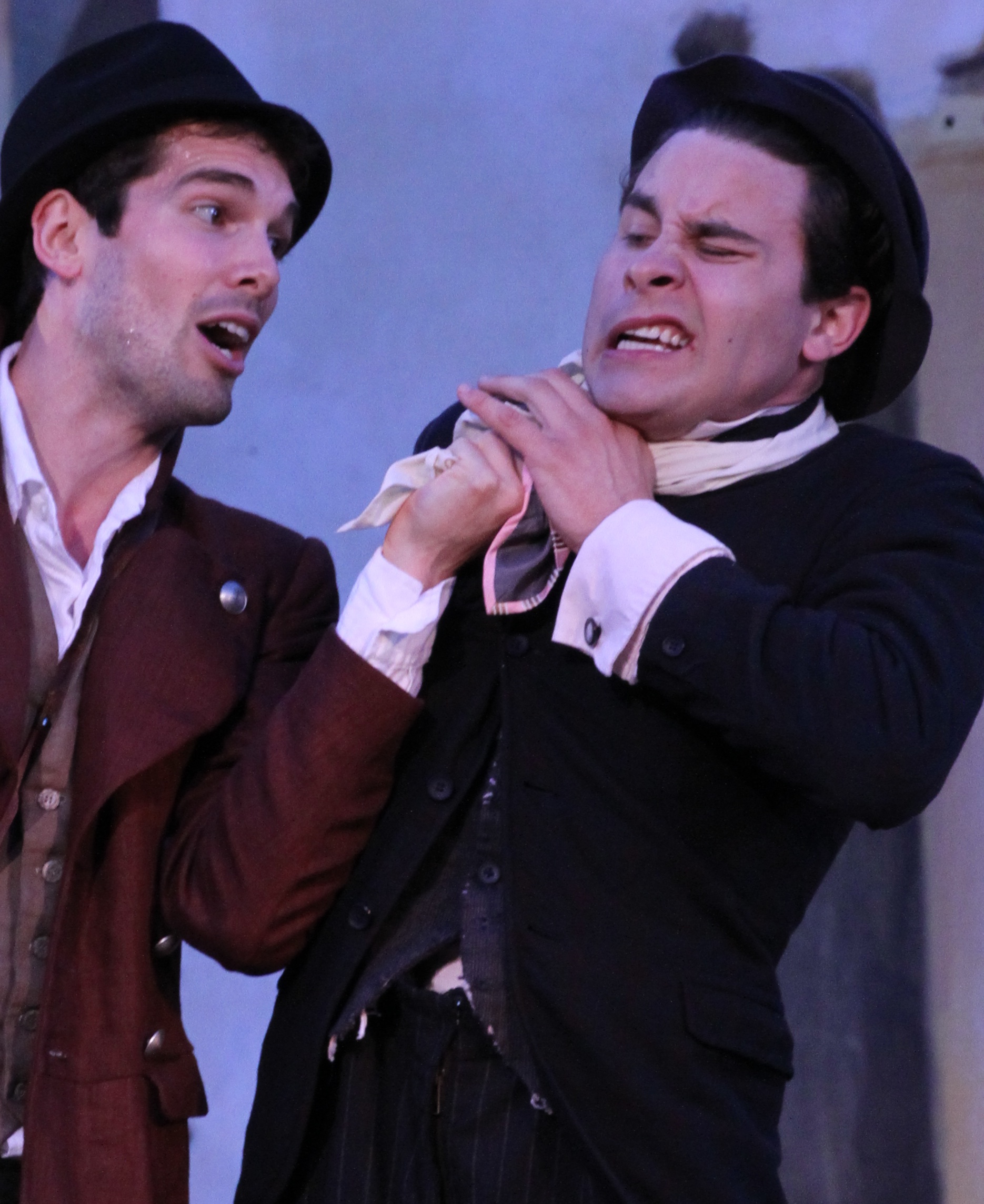 Matthew Simpson and Sean Hudock in 'The Comedy of Errors' at The Shakespeare Theatre of New Jersey (2012)