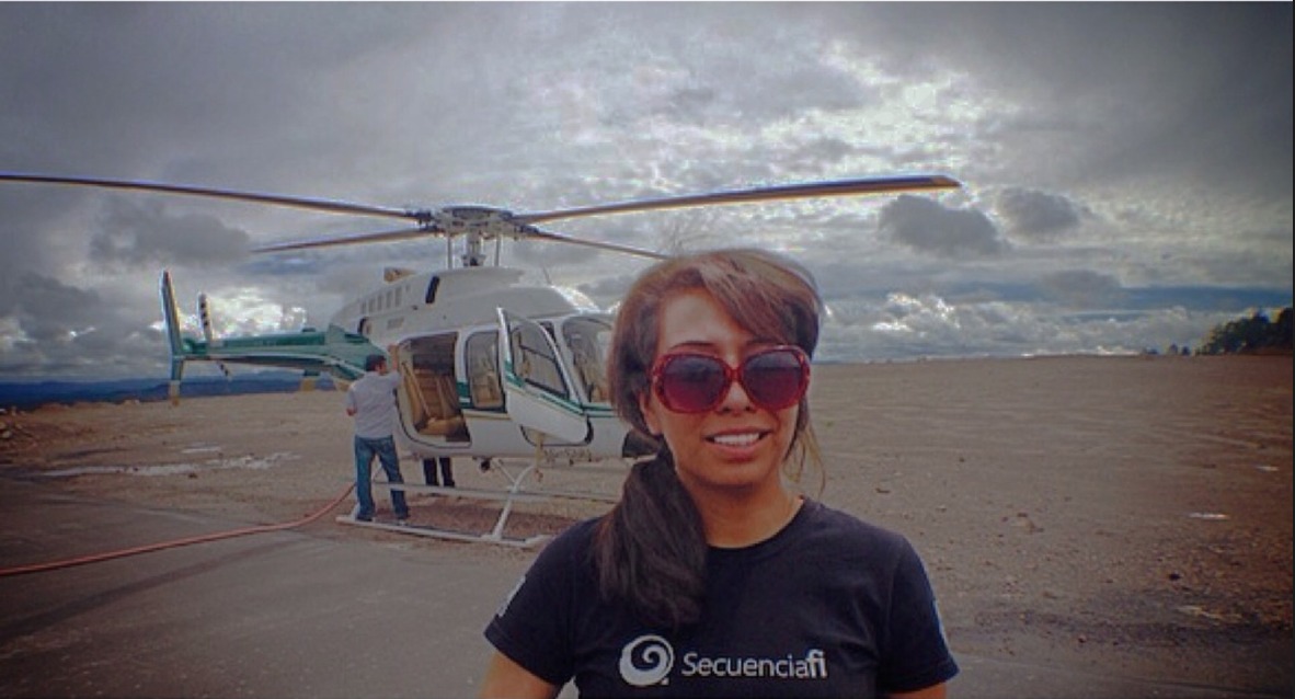 SecuenciaFi travels, on helicopter, through the state filming its spectacular landscapes.