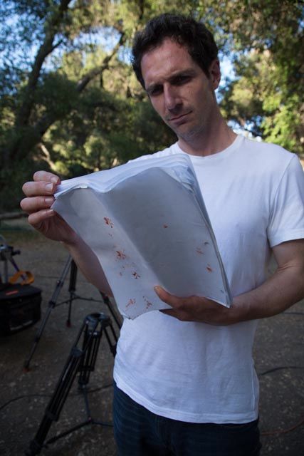 Trevor Ryan while directing 