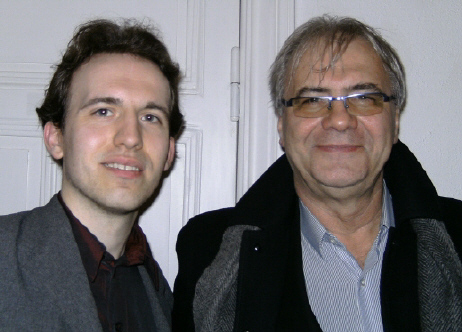 With the director and president of the Polish Film Association Jacek Bromski in Berlin