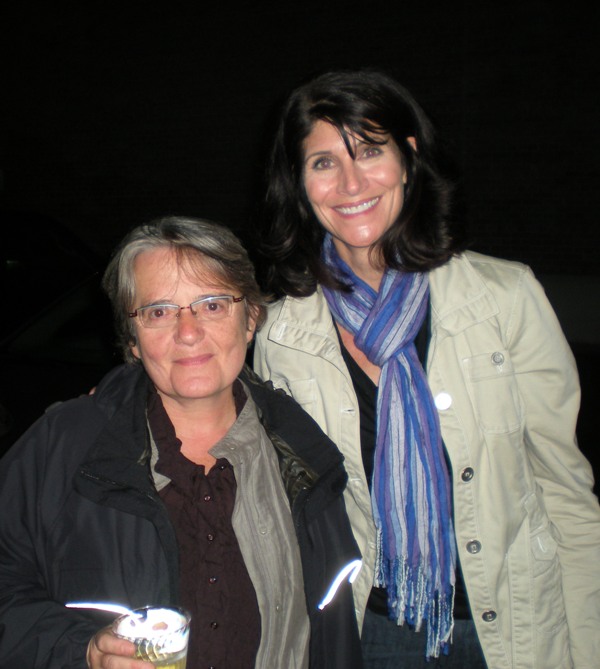 Treme Director Agnieszka Holland and Cindi Woods April 2, 2009