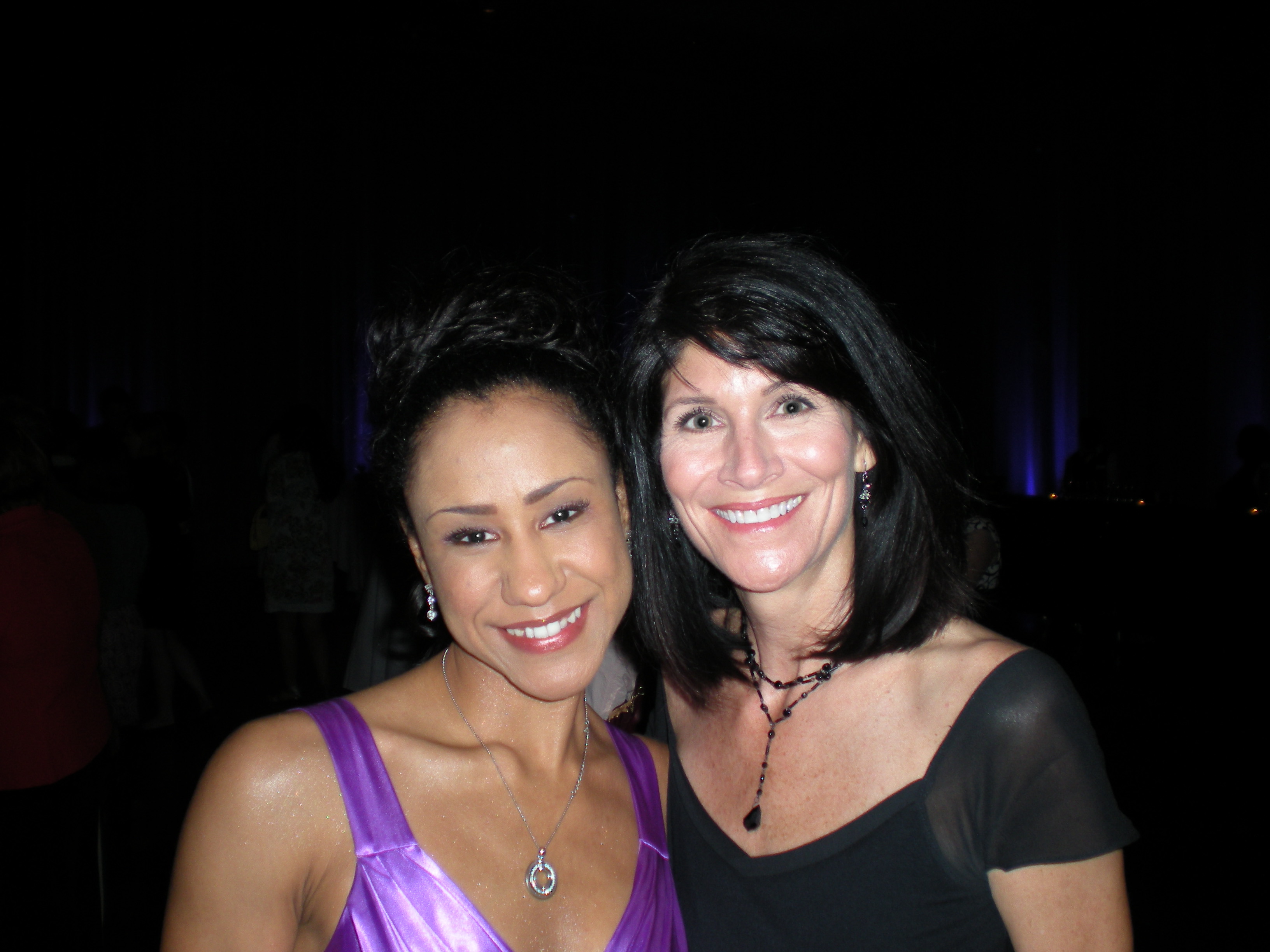 Nikai Clark and Cindi Woods at the premiere of 