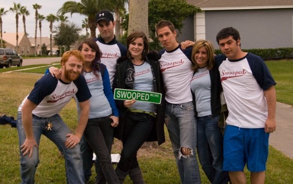 Shaun Paul Costello, James Baker, Krista Boshinski, Joe Gariffo, Tiffany Caprice and Christina Rose Scott in Swooped: Based on a Real Life Occurrence (2011)