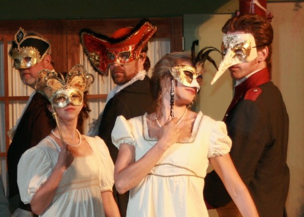 Much Ado About Nothing at First Folio Theatre with Dominic Green, Melissa Carlson, and Nick Sandys