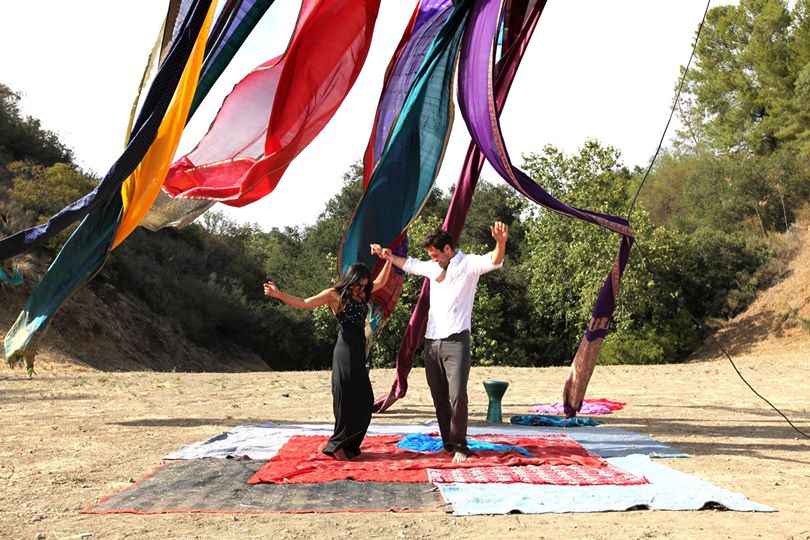 Still of Leonidas Gulaptis and Niyanta Acharya in Breaking Tradition