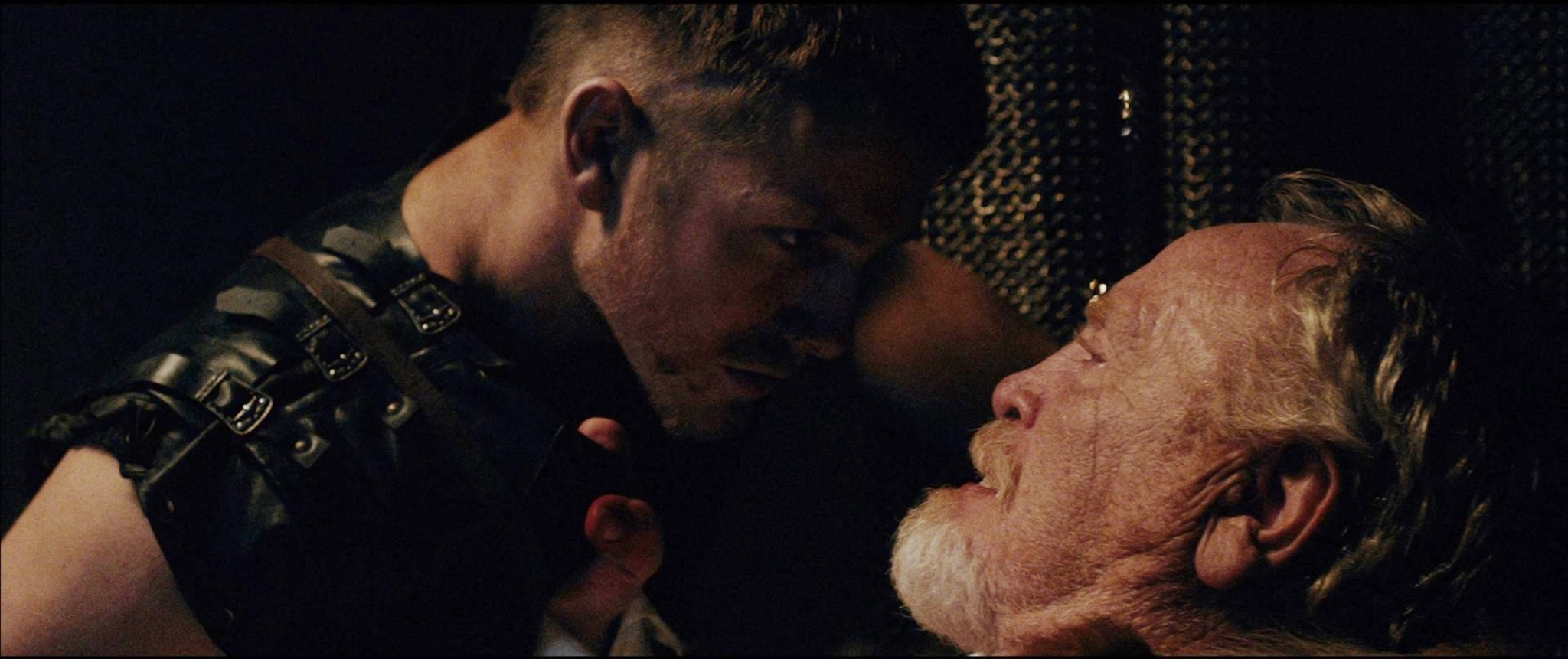 Still of James Cosmo and Charlie Bewley in Hammer of the Gods (2013)
