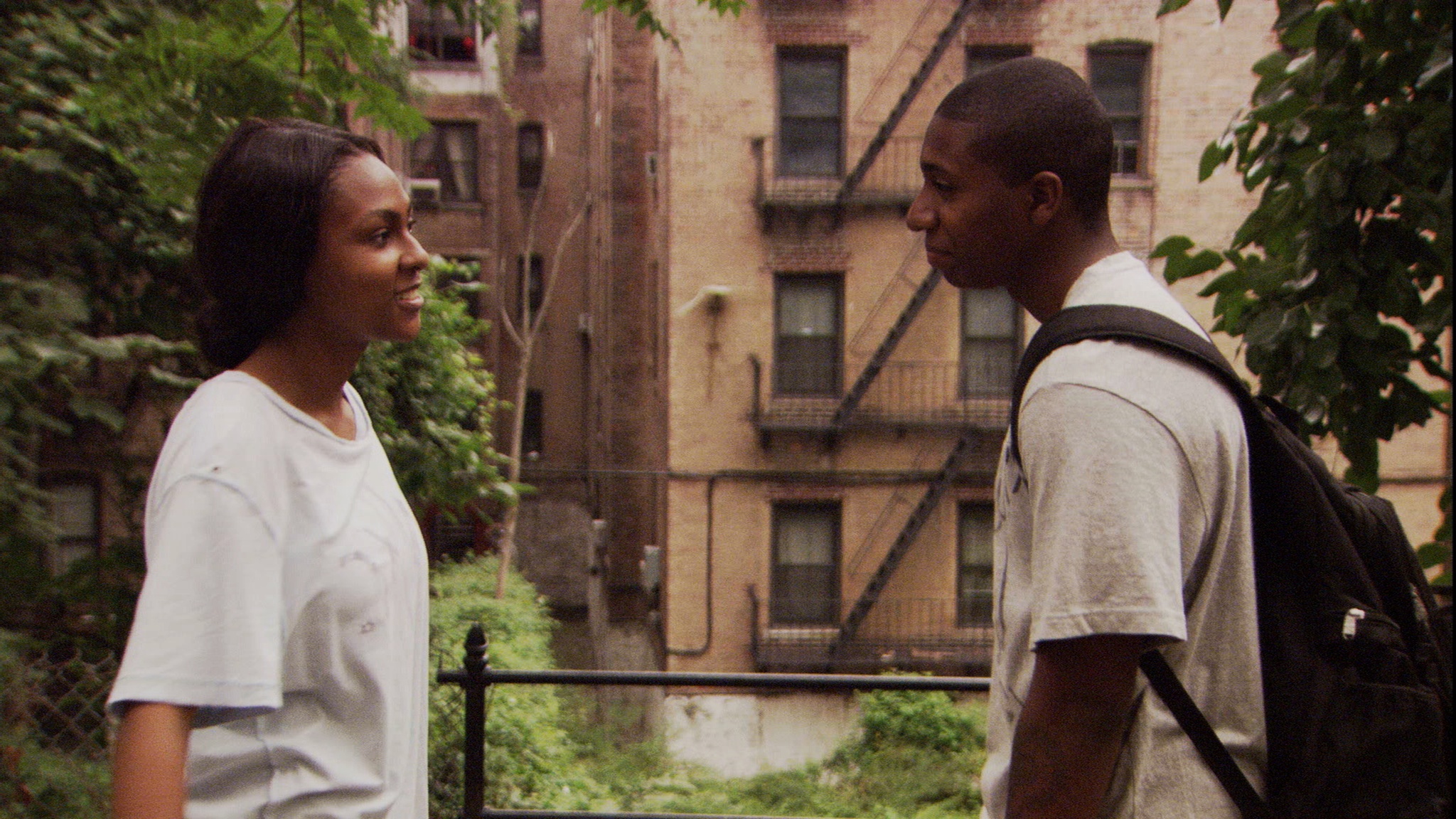 Still of Tashiana Washington and Ty Hickson in Gimme the Loot (2012)