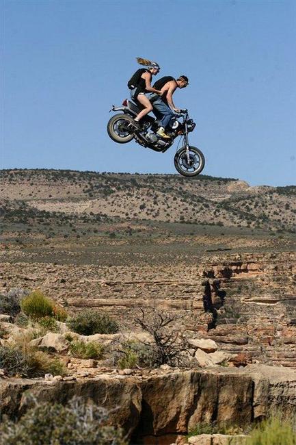 Grand Canyon, bike base jump