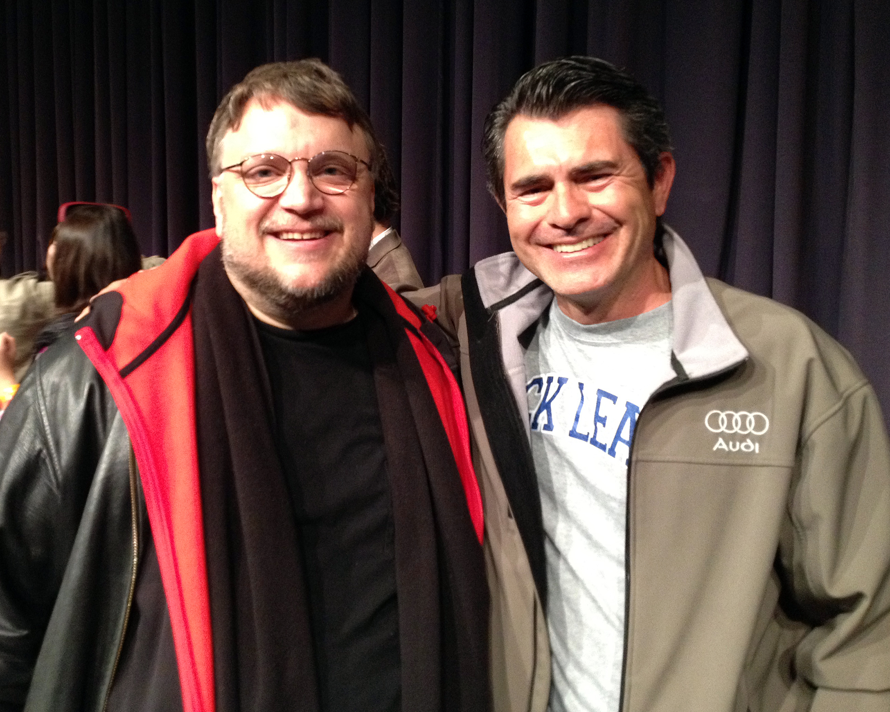 Guillermo del Toro & Francisco Javier Gomez @ the Screening of 