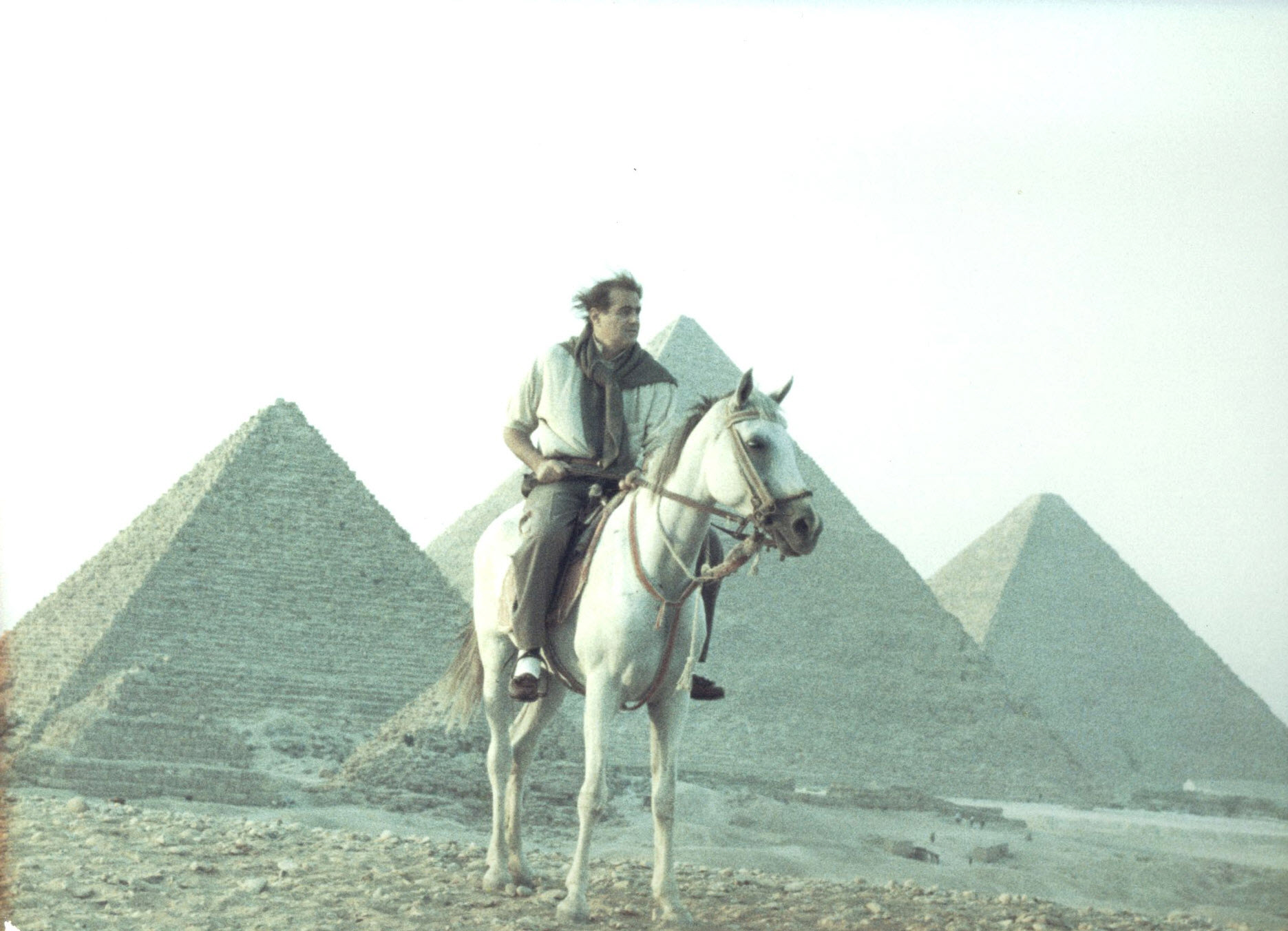Larry A. Thompson - Pyramids on Giza Plateau