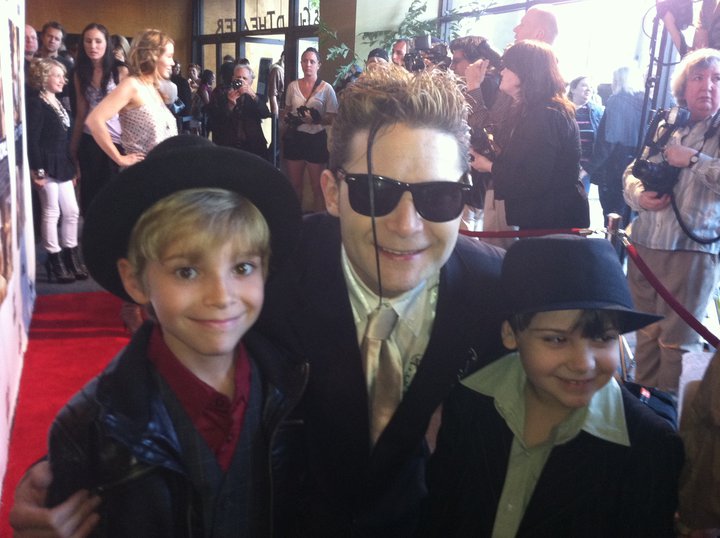 With Corey Feldman on Red Carpet at premiere of 