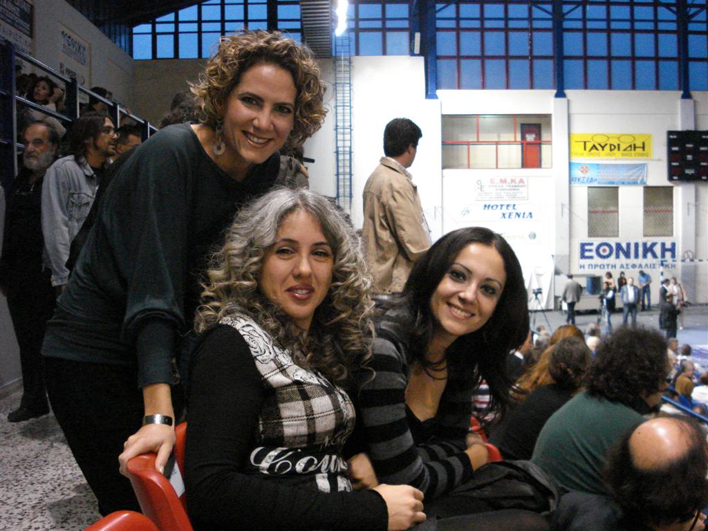Drama Film Festival (Greece, 2008) with producer Monica Nicolaidou and director Alexia Roider.
