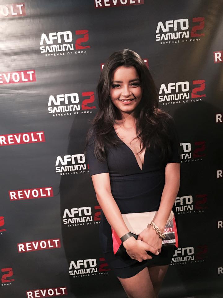 Mariel Martinez at the Afro Samurai 2 Launch Party at Revolt TV