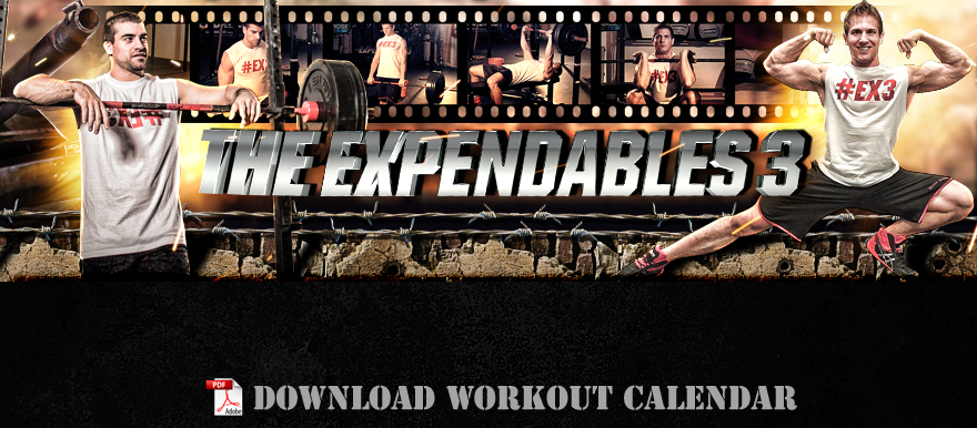 Are you PRETENDABLE or EXPENDABLE? Find out with the Official Expendable Workouts on YouTube.com/ScottHermanFitness