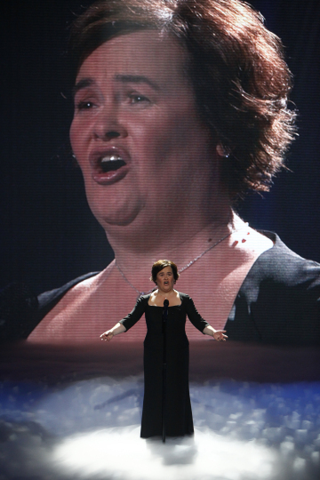 Still of Susan Boyle in America's Got Talent (2006)