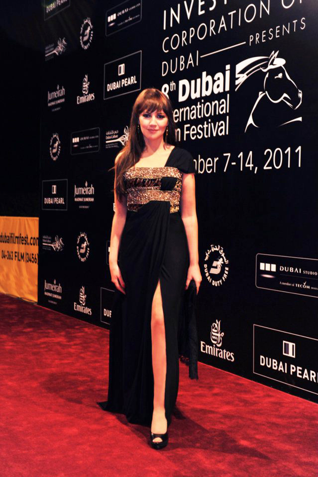 Darine Hamze at Dubai Film Festival, 2011