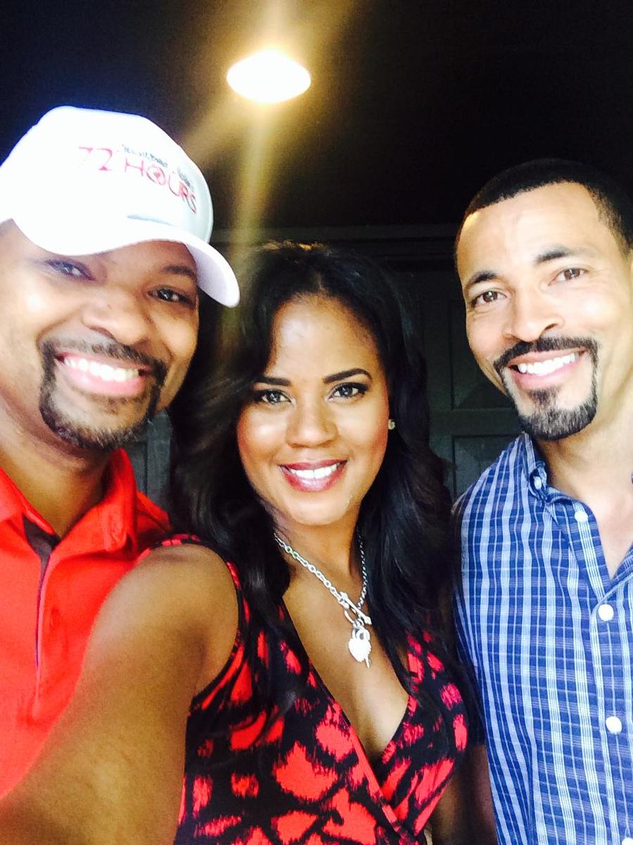 Director Christopher Nolen, star Tangi Miller, and star Timon Kyle Durrett of Christopher Nolen's 72 Hours.